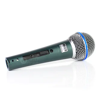 XLR BT58A Prepínač Profesionálne Vintage Ručné Vokálny Dynamický Mikrofón Pre beta 58a beta58a Karaoke Music Studo Fáze Strany Mic