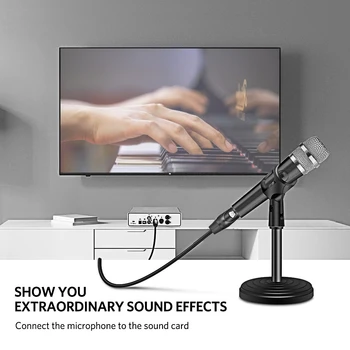 XLR Kábel Karaoke Mikrofón, Zvuk Dialo Kábel 10M 15M Konektor XLR Rozšírenie Mikrofon Kábel pre Audio Mixer Zosilňovače XLR Kábel