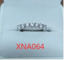 XNA016 925 sterling silver ring 1ct Klasický štýl Diamantové šperky Moissanite krúžok Svadobné Party Výročie Krúžok Pre Ženy