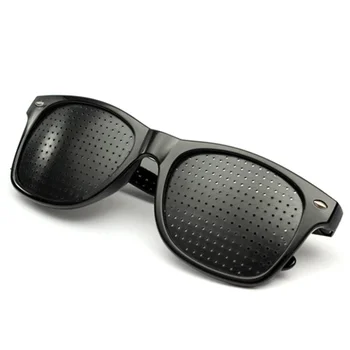 XojoX Upraviť zrak Pin hole slnečné Okuliare Ženy Anti-krátkozrakosť Okuliare Očné Cvičenie Zrak Zlepšiť Anti-únava Mužov