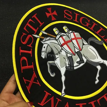 XPISTI SIGILLVM patch Vyšívané Nášivka Štítok punk biker Škvrny Oblečenie Nálepky Oblečenie Príslušenstvo Odznak
