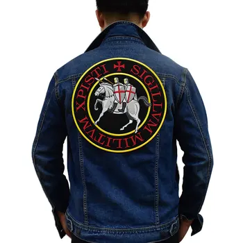 XPISTI SIGILLVM patch Vyšívané Nášivka Štítok punk biker Škvrny Oblečenie Nálepky Oblečenie Príslušenstvo Odznak