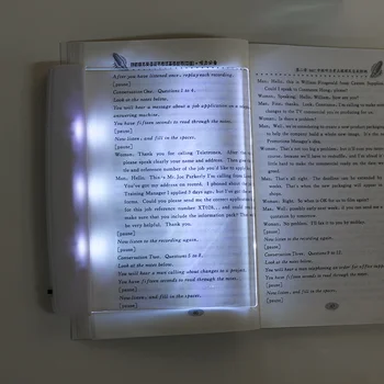 YAGE Horúce Módne Svetelný Panel Knihy Očí, Nočné Videnie Lampa na Čítanie Bezdrôtový Prenosný LED Panel Cestovné Spálňa Book Reader Pre Domáce