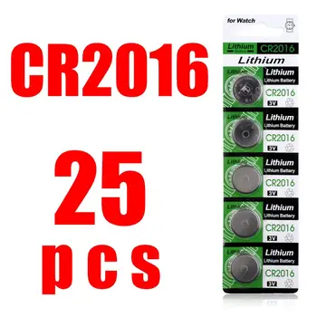 YCDC 11.11 Veľká Podpora 25pcs/veľa CR2016 3V Článková Batéria, gombíková Batéria ,CoBattery,cr 2016 lítiová batéria