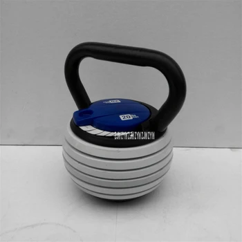 YEJ-002 20 Libier liatiny Kanvica Bell Nastaviteľné Hmotnosť Konkurenčné Kettlebell Cvičenie Body Shaping Krytý Fitness Vybavenie
