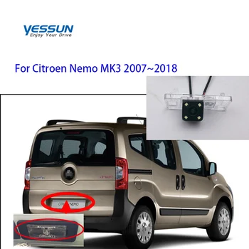 Yessun parkovacia Kamera Pre Citroen Nemo MK3 2007~2018 nepremokavé zálohy nočný pohľad cúvaní kamera/špz fotoaparát