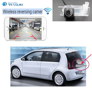 YESSUN pre Volkswagen 4D 2D do auta hd CCD, Nočné Videnie Cúvaní Kamera záložný fotoaparát špz bezdrôtové kamery