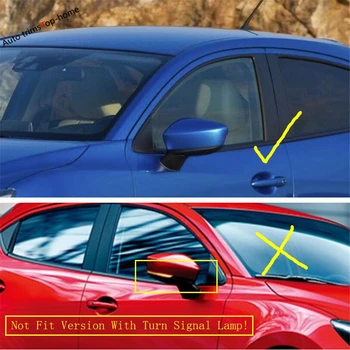 Yimaautotrims Predný Nárazník Hmlové Svetlá, Lampy / Dverí, Spätné Zrkadlo Trením Pásu ABS Kryt Výbava Pre Mazda 2 Demio - 2019