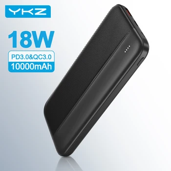 YKZ PowerCore 10000mAh Power bank Externú Batériu Prenosná Nabíjačka, Mini USB, C Powerbank Poverbank PowerCore Pre iPhone Xiao