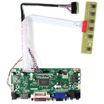Yqwsyxl riadiacej Dosky Monitora Držiak pre B101EVT03.1 HDMI+DVI+VGA LCD LED displej Regulátora Rada Ovládač
