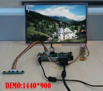 Yqwsyxl riadiacej Dosky Monitora Držiak pre LQ133K1LD4B LQ133K1LD4BZ HDMI + DVI + VGA LCD LED displej Regulátora Rada Ovládač