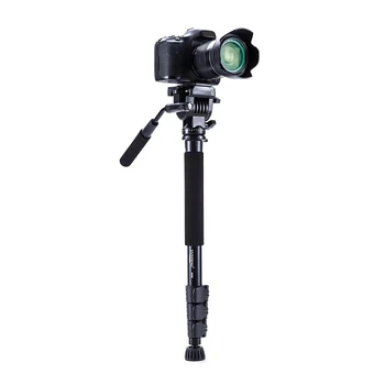 Yunteng VCT-558 Fotoaparát Monopod + Tekutiny Pan Vedúci + Unipod Držiak Pre Canon, Nikon a všetky DSLR s 1/4
