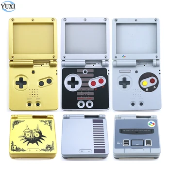 YuXi Pre GameBoy Advance SP Klasické NES Limited Edition Bývanie Shell Pre GBA SP Plný Bývanie Prípade, Náhradné Diely
