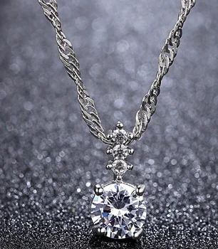 YVV67 925 Sterling Silver Pearl Zirkón Náhrdelníky Náušnice crystal milovníkov Náramok
