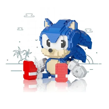 YZ Mini Blcoks Cartoon Tehly Sonic Model Brinquedos Hračky Pre Deti, Nový Rok Darčeky Dievčatá Vianočný darček