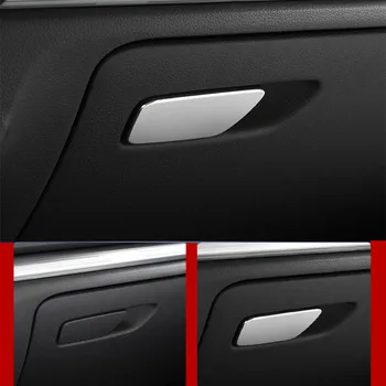 Z nehrdzavejúcej Ocele Klimatizácia Zásuvky Kruhu Kryt Výbava Pre Audi A3 8V roky 2013-2018 Dvere Auta Rukoväť Rám Dekorácie Obtlačky