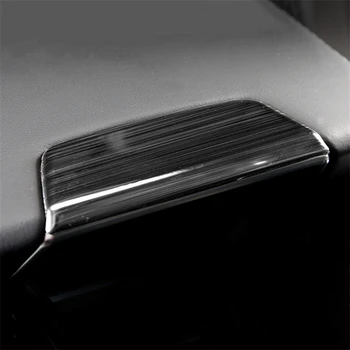 Z Nehrdzavejúcej Ocele Zadné Vetracie Otvory Krytie Výbava Auta Styling Pre Audi A6 C8 2019 Čierna Voda Držiak Panel Dekorácie Obtlačky