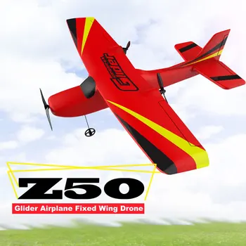 Z50 2.4 G 2 350 mm Micro rozpätie krídel Diaľkové Ovládanie RC Vetroň Lietadlo Lietadlo s Pevnými krídlami EPP Drone s Gyro, RTF, Hračky pre Deti,