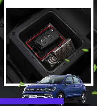 ZA VW t-cross 2019 2020 zábradlia box úložný box centrálne riadenie úložný box rôzne box skladovanie krytu