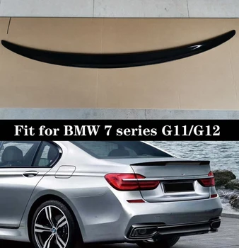 Zadné Uhlíkových Vlákien Spojler pre BMW G11 G12 7 Série 740i 750i Sedan 2016-2018 Boot Pery Krídla