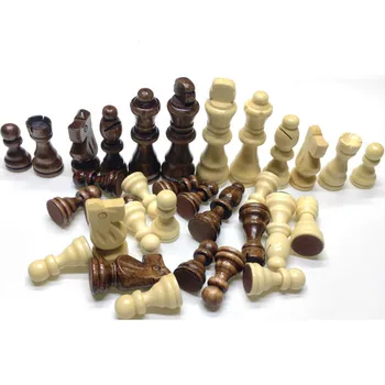 Zahraničný Obchod Nový 3-Palcový Šachové Figúrky Drevené Šachové Figúrky Wang Gao 7.9*2.4 cm