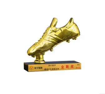 Zariadenie domácnosti cup trophy darčeky živice zlatý obuvi ocenenie modelu futbalová trofej prispôsobené ventilátor suvenírov veľkoobchod factory outle