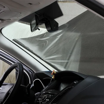 Zaťahovacie čelného skla Clonu Slnko Odtiene Auto Predné, Zadné, Bočné Žalúzie Slnečníky Anti SUV slnečník pre Univerzálnu Auto