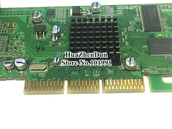 Zbrusu Nový ATI Radeon 7000 64M DDR DVI VGA TVO AGP Grafická Karta grafická Karta DVI+VGA+TVO