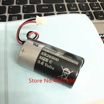 Zbrusu nový, originálny lítiové batérie, ER26500 3.6V9000MAH s plug ER26500M