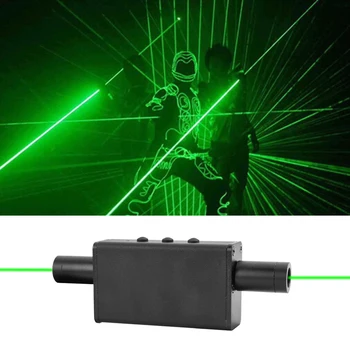 Zelený Laser Meč Mini Dual Smer Fáze Laser Man Show Obojstrannú Široký Lúč, Laser Dvojité Laserové Pero Tanec Dj Show