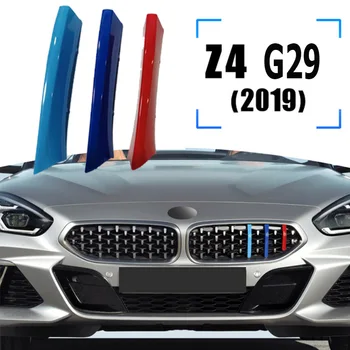 ZEMAR 3ks ABS Pre BMW Z4 Roadster E89 E85 G29 Auto Racing Mriežka Pásy Trim Clip M Výkon Príslušenstvo 2017 2018 2019 2020