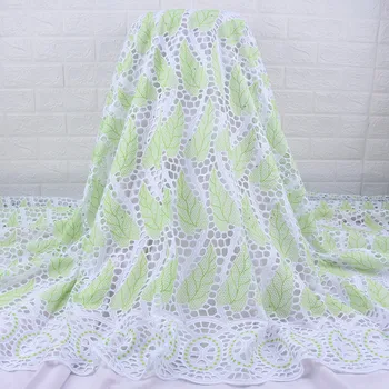 Zhenguiru Bavlna Afriky Textílie, Čipky Krásne Swiss Voile Čipky Svetlé Diamond Nigérijský Textílie Pre Ženy Party Šaty A1976