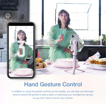 ZHIYUN HLADKÉ XS Telefón Gimbals Selfie Stick Ručné Stabilizátor Palo Smartphony pre iPhone Huawei Xiao Redmi Samsung