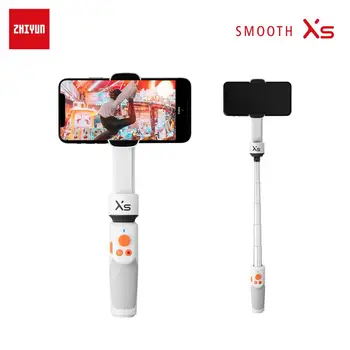 ZHIYUN HLADKÉ XS Telefón Gimbals Selfie Stick Ručné Stabilizátor Palo Smartphony pre iPhone Huawei Xiao Redmi Samsung