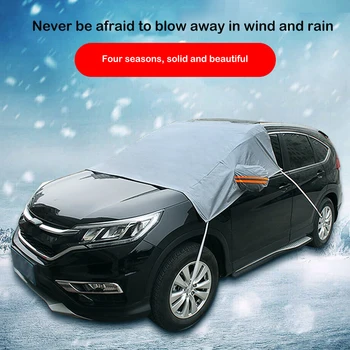 Zimné Nepremokavé Auto Zahŕňa čelného skla Kryt Zahusťovanie Anti-mráz Vonku Sneh Sklo Snehovej pokrývky Vonkajšie Auto Auto Príslušenstvo