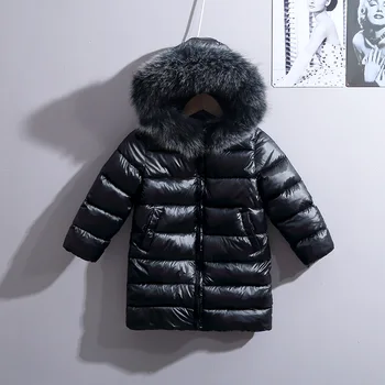 Zimné Nové Baby Boy Šaty deti bundy Pre Dievčatá Módne Snowsuit hoodies teplé Detí bavlna Čalúnená vrchné oblečenie oblečenie
