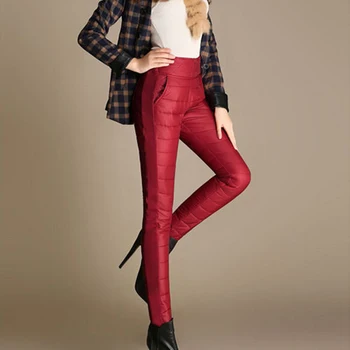 Zimné Zahustiť dole Bavlna Teplé Nohavice Ženy Streetwear bezec nohavice kórejský móda plus veľkosti 4XL tepláky ženy