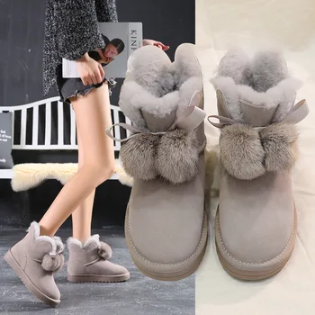 Zimné ženy móda vysoko kvalitné topánky členkové topánky U002G
