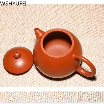 Zisha hrniec 220ml Master DanFang osobne urobil Dragon egg kanvicu Vodou odrezať Domácnosti čaj nastaviť príslušenstvo WSHYUFEI