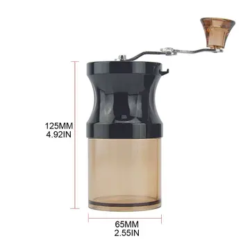Ziskové Ručné Kávové Bôby Brúska Mlyn s upevňovacími Klip Mini Ručne Kľukou Cestovné Dropshipping