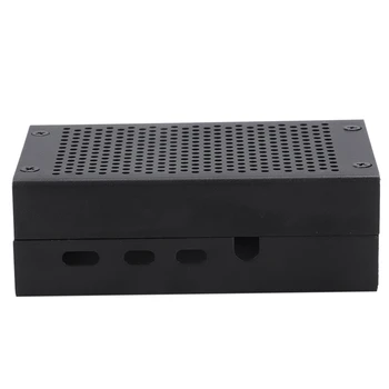 Zliatina hliníka Prípade Chladiaci Ventilátor Kovového Krytu Box pre Raspberry Pi 4B Pi 4 Model B