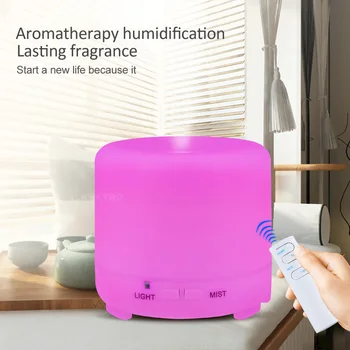 Zmena Farby Ultrazvukový Zvlhčovač Vzduchu Esenciálny Olej Difúzor Aróma Lampy Aromaterapia Elektrické Aróma Difuzér, Domov Hmly Maker