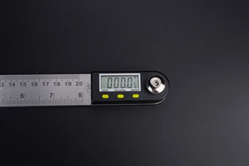 Značka 500mm Digitálne Uhlové Pravítko Uhlomeru Inclinometer Goniometer 20