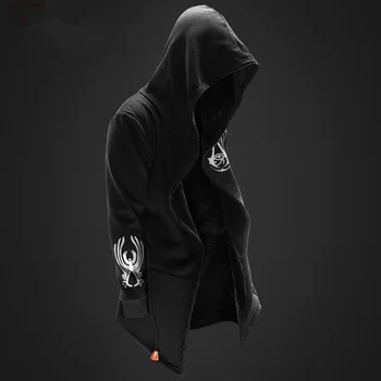 ZOGAA 2019 nový 5 farieb Assassin Master hoodie mužov s kapucňou kapucí bunda pánská bunda s kapucňou veľkosť S-4XL hoodie mužov