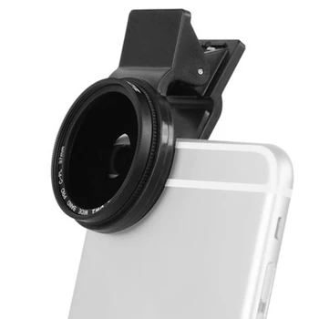 ZOMEI 37MM Profesionálny Fotoaparát Telefónu Kruhové Polarizer CPL Objektív pre iPhone 7 6S Plus Samsung Galaxy Huawei HTC Windows Android