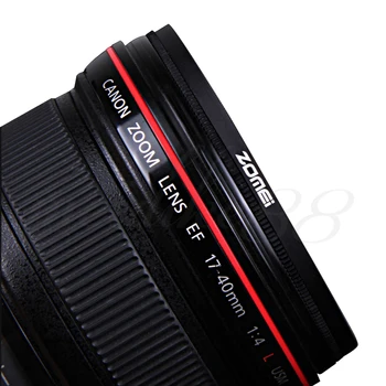 Zomei 77mm Ultra Slim Absolvoval Sivá Objektív Filter pre Fotoaparát DSLR Univerzálny GC filter