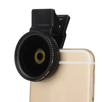 Zomei Nastaviteľné 37mm Neutrálne Clip-on ŽÚ2 - ND400 Fotoaparát Telefónu Filter, Objektív pre iPhone Huawei Samsung Android ios Mobile