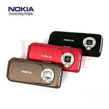 Zrekonštruovaný N73 Originál Nokia N73 GSM 3G, FM, MP3, Bluetooth, 3.15 MP Odblokovaný Mobilný Telefón, Doprava Zdarma, Jeden Na Sklade!!!