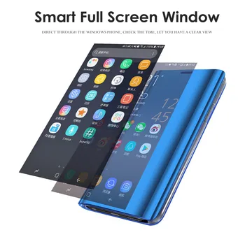 Zrkadlo Flip puzdro Pre Xiao Redmi 6 Pro 6Pro Luxusné Vymazať Zobrazenie PU Kožené Kryt Pre Xiao Redmi A2 Lite Telefón Prípade Redmi6 Pro