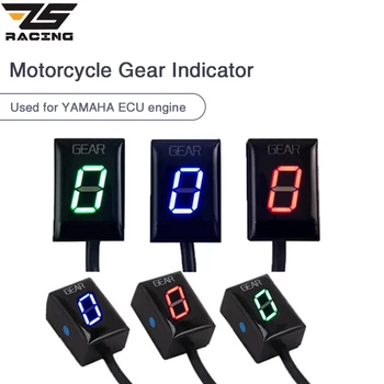 ZS Závodné Motocykle 1-6 Páky LED Gear Indikátor na Displeji Na Yamaha FZ6 FZS 600 FZ400 MT-03 YZF R6 R1 TDM 850 900 FZ8 FZS 1000